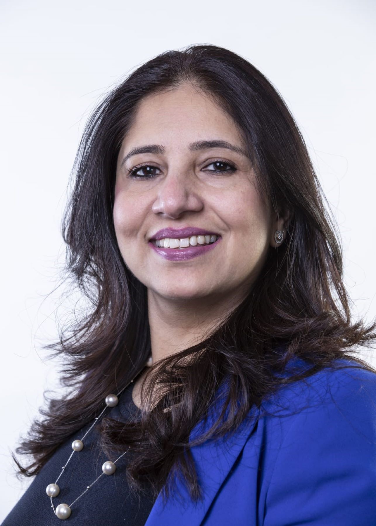 Corporate headshot of Anusha Shah, Met Office Non Executive Director