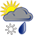 Sleet shower (day)