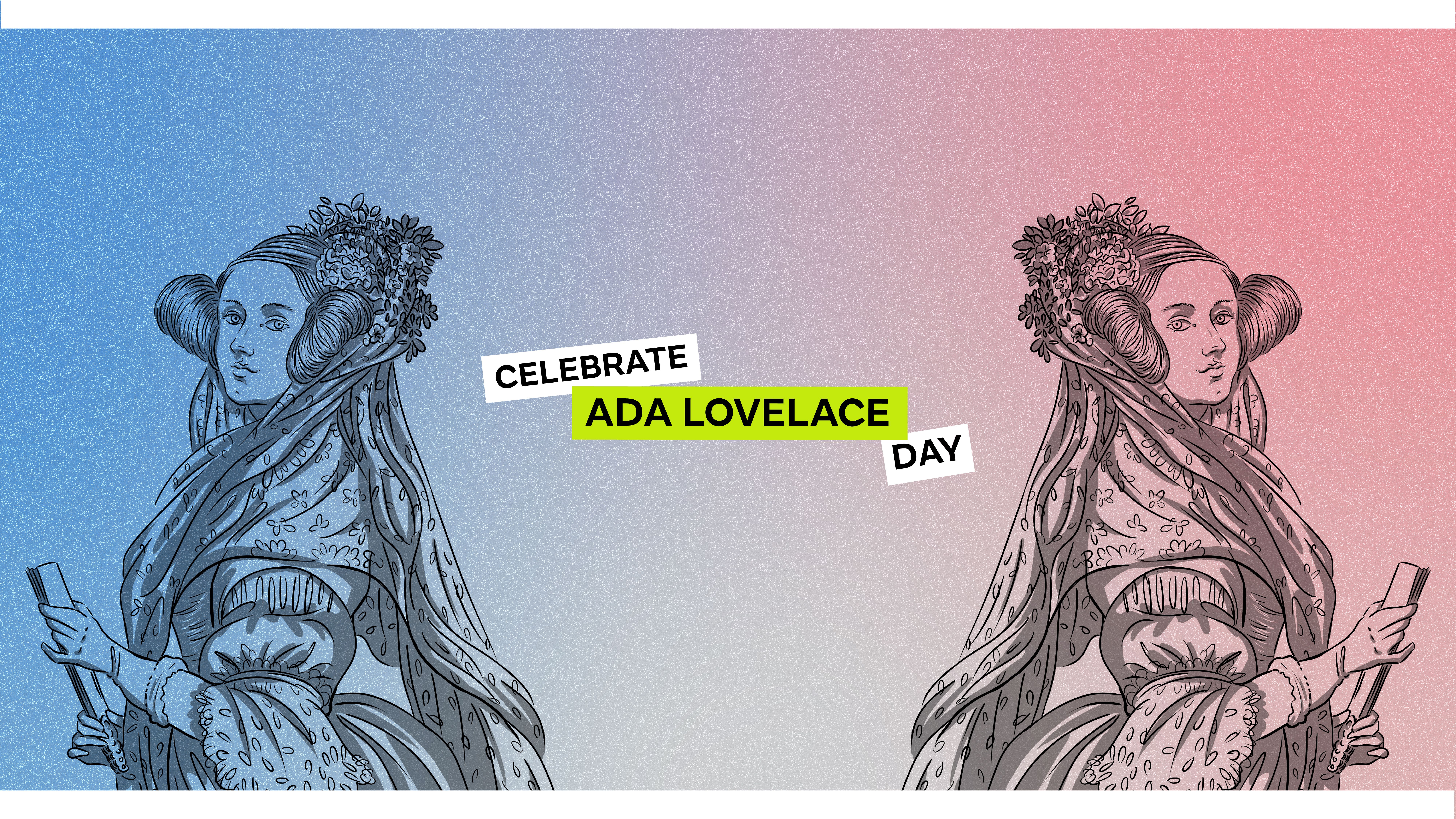 Two drawings of Ada Lovelace