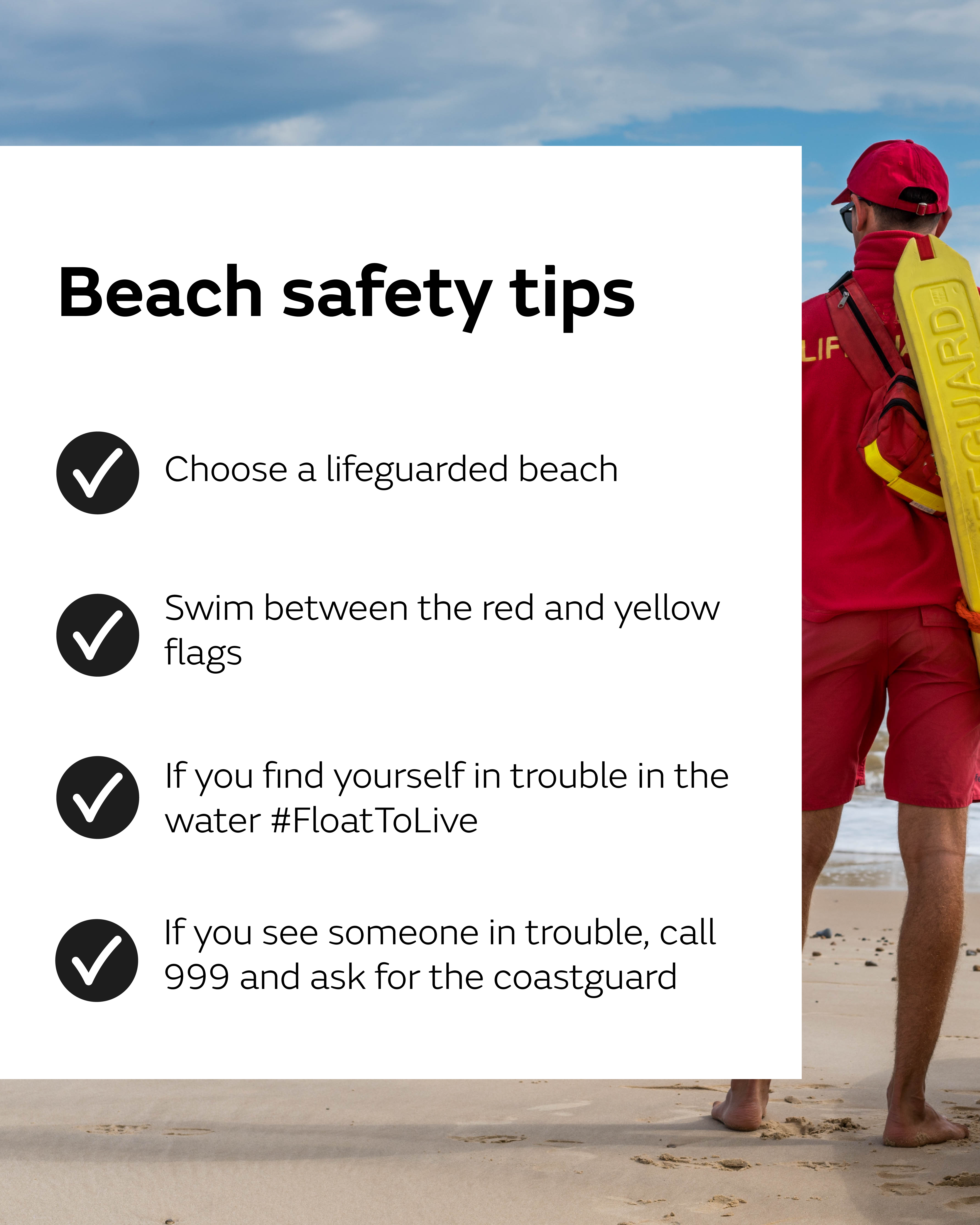 Met Office beach safety tips