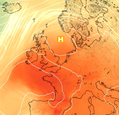 A Met Office weather forecast during June 2026