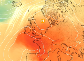 A Met Office weather forecast during June 2026