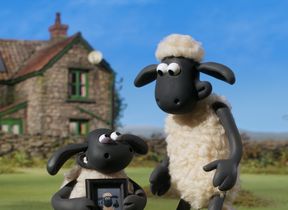 Timmy and Shaun the Sheep, from Aardman