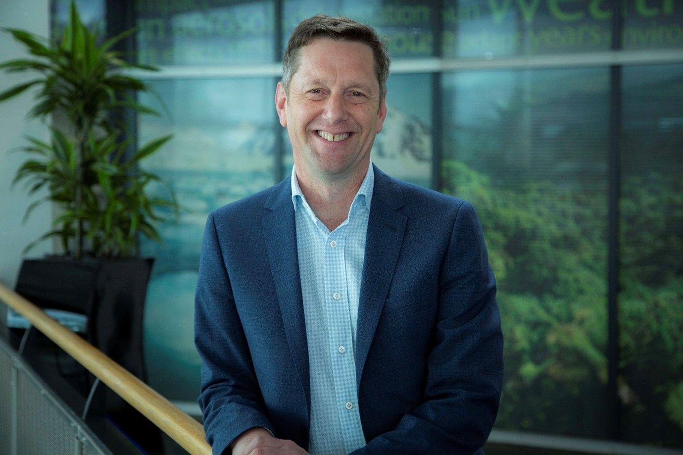 A corporate head shot of Stephen Belcher, Met Office Chief of Science and Technology.