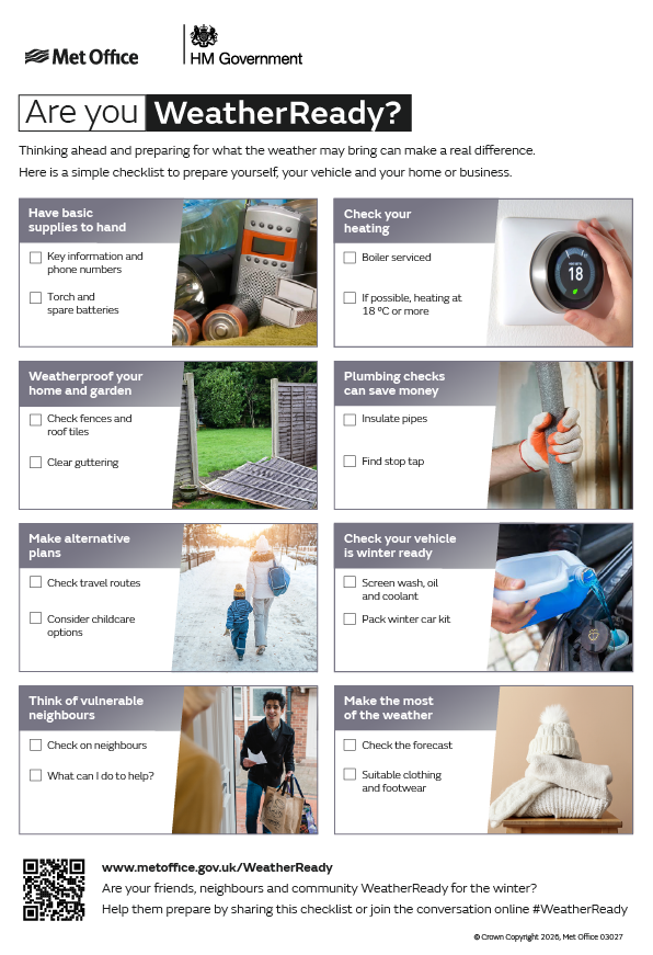 WeatherReady winter poster