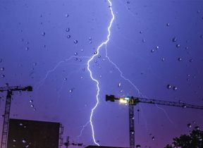 cranes-lightning-storm