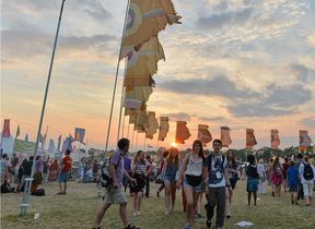 festival-goers-at-sunset