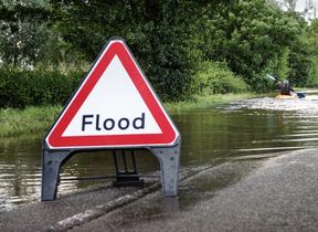 kayak-on-a-flooded-road