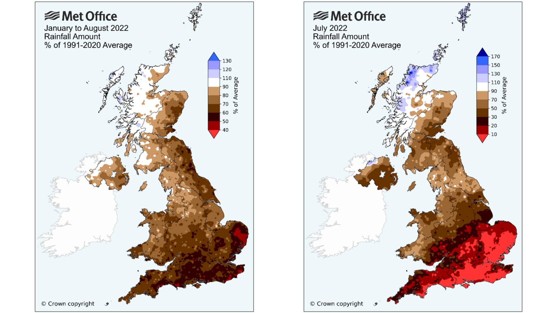 Uk Climate Risk Record breaking 2022 indicative of future UK climate - Met Office