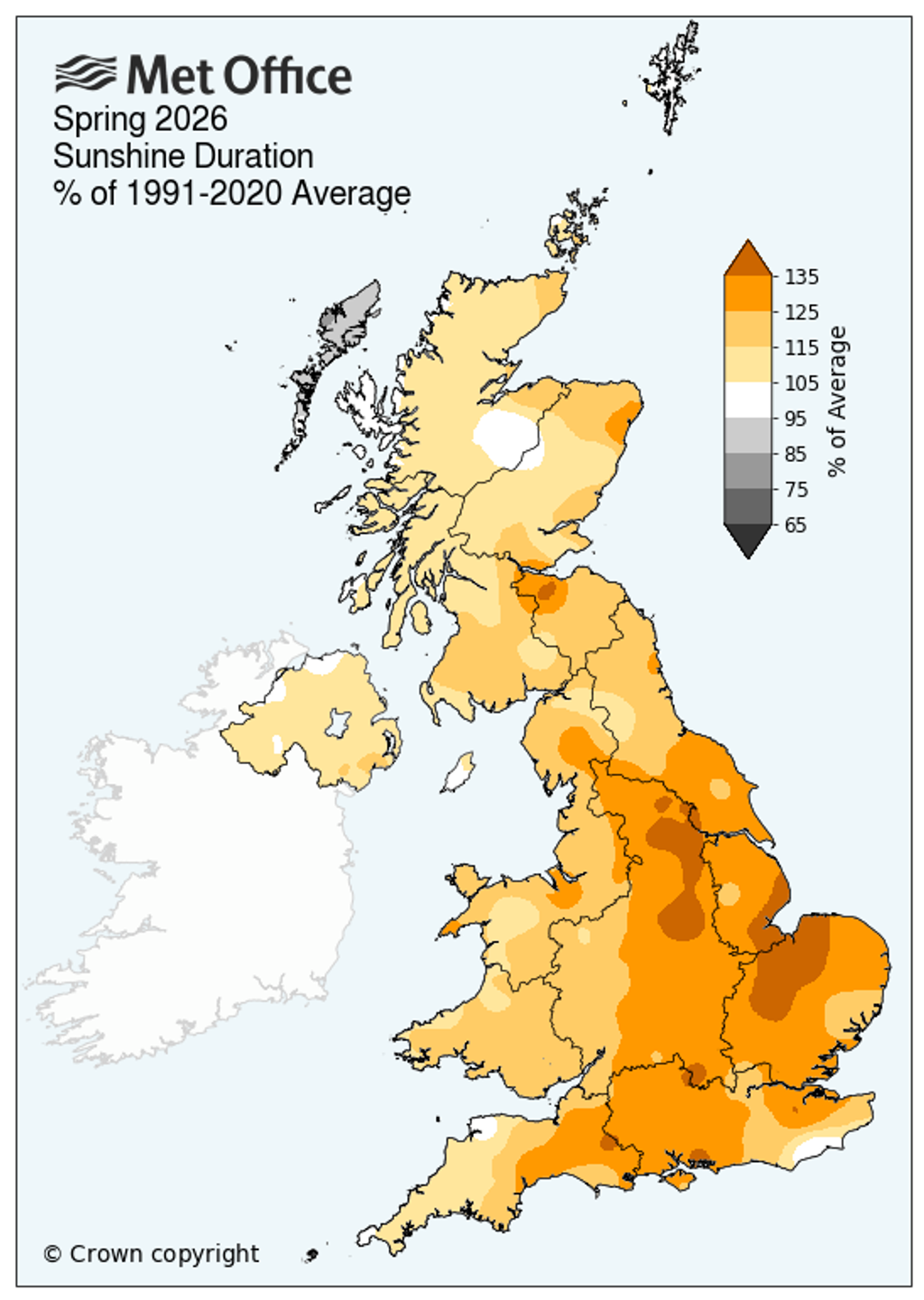 Warmest spring on record for England and Wales – third warmest for UK ...