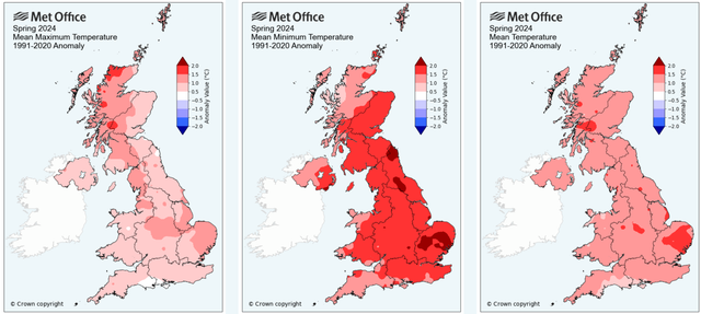 Warm May and spring for the UK - Met Office