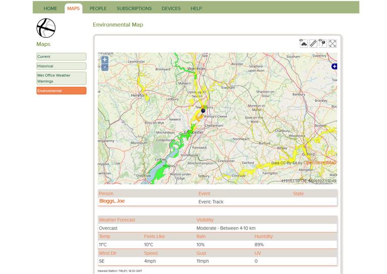 Met Office data helps Trackplot to keep outdoor lone workers safe - Met ...