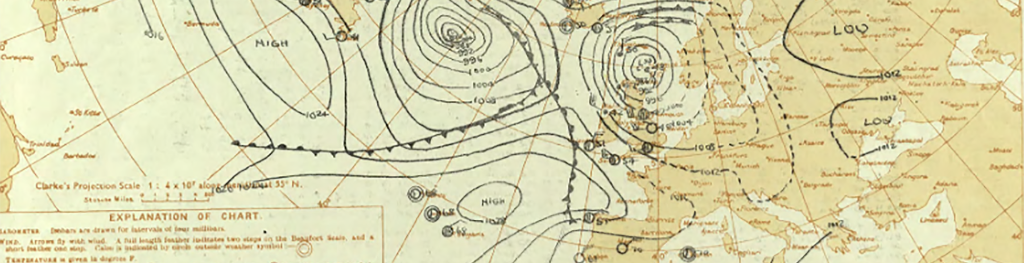A synoptic chart for 6 June 1944