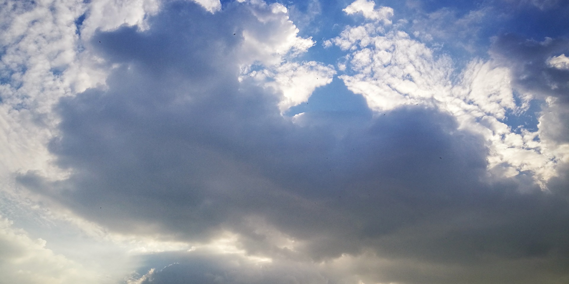 Nimbostratus clouds