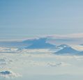 View from above the clouds. Photo Lola Guti