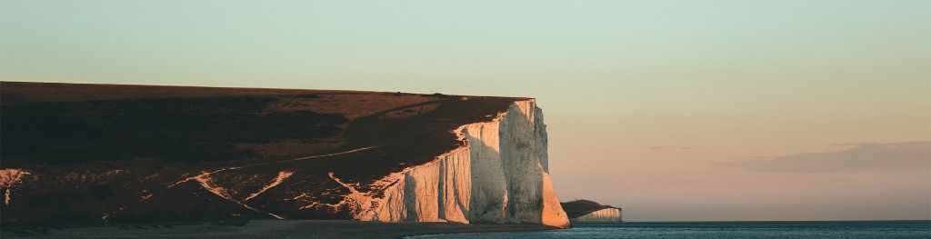 Sea and cliffs