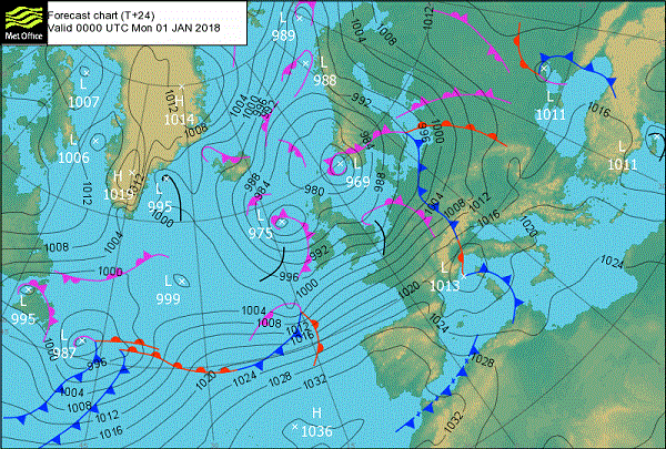 Wet and windy weather continues in parts of the UK - Met Office