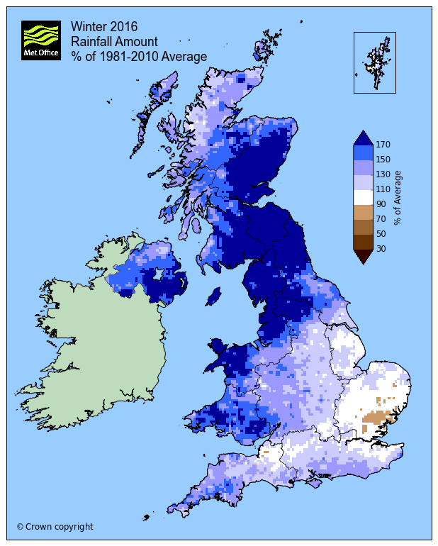 State of the UK Climate 2016 - Met Office