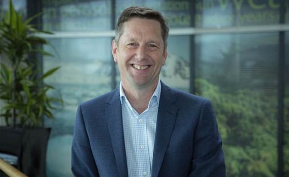 A corporate head shot of Stephen Belcher, Met Office Chief of Science and Technology.