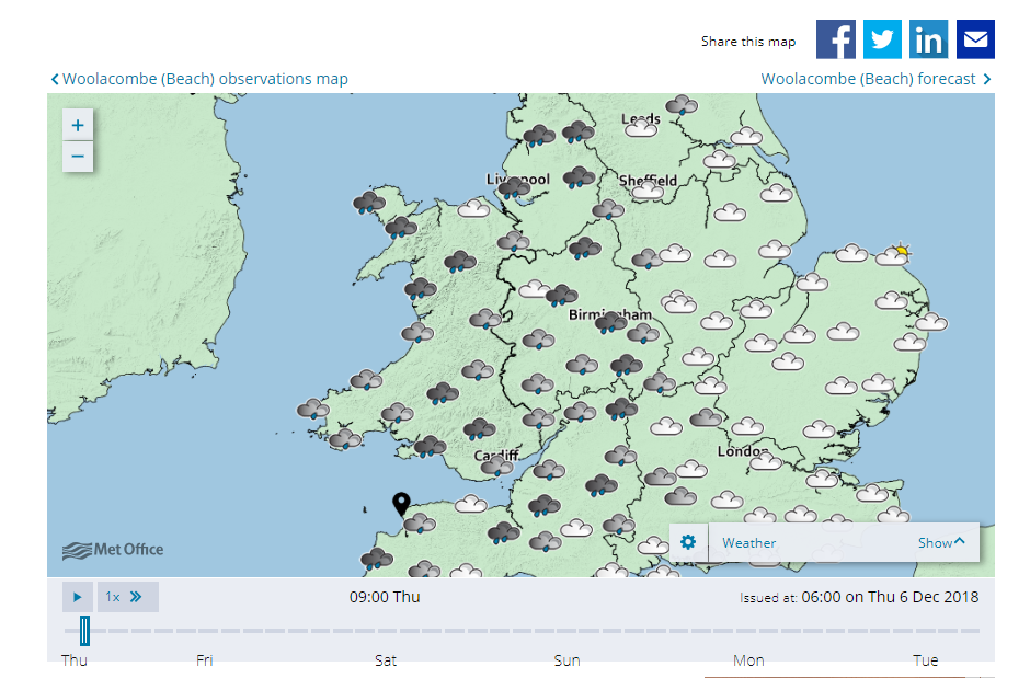 Wind Chart Uk