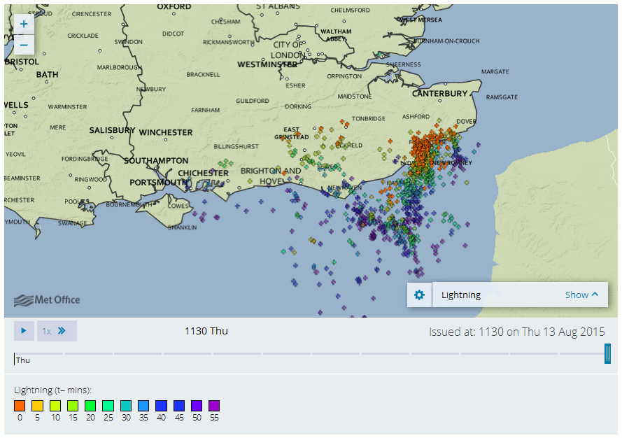 Latest weather observations guide Met Office