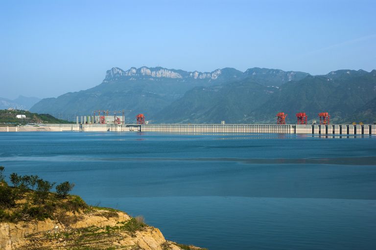 Photo of Yangtze River reservoir