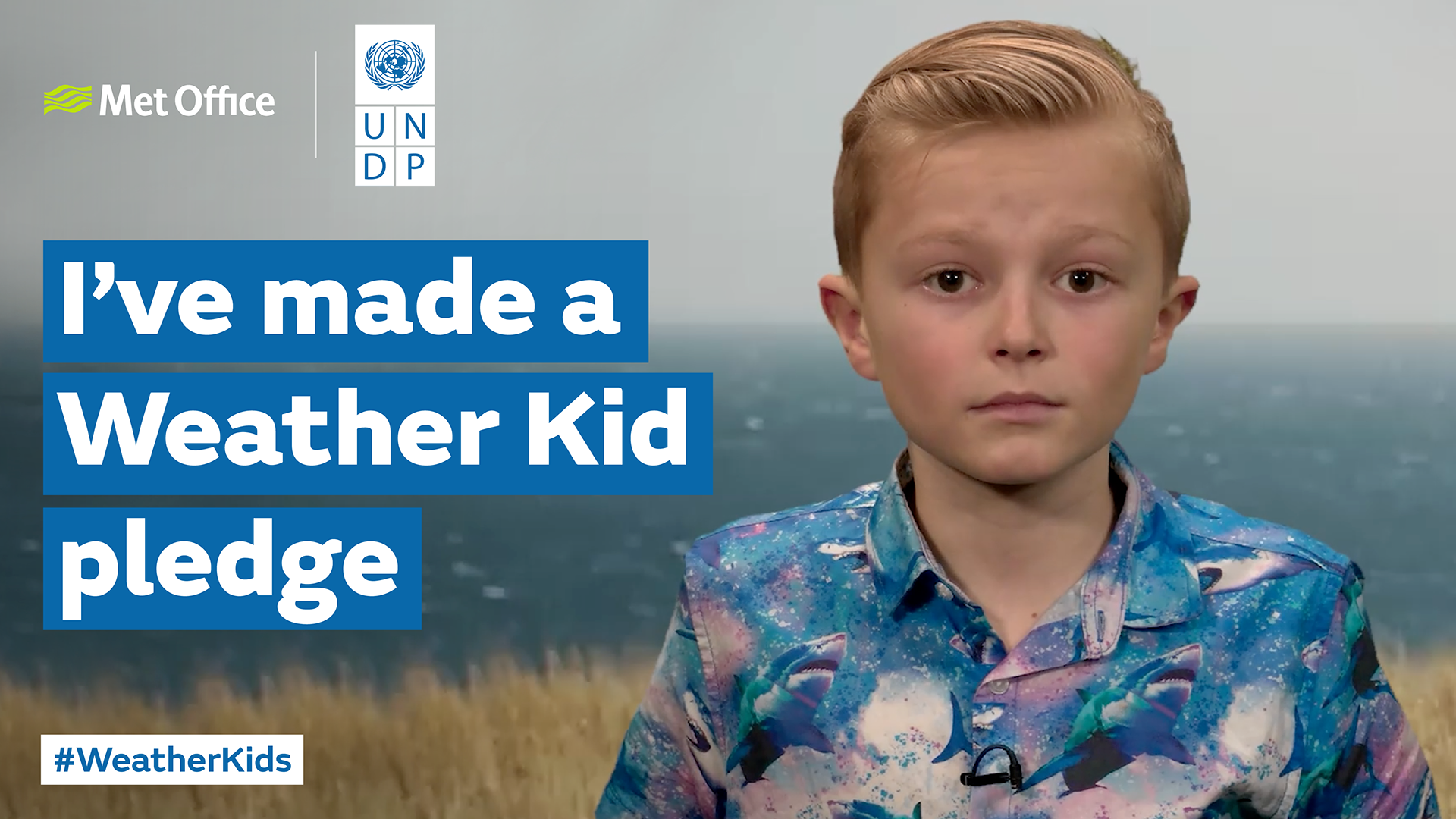 I've made a Weather Kid pledge #WeatherKids