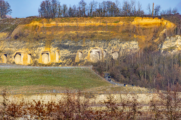 The St Pietersberg Caves near Maastricht