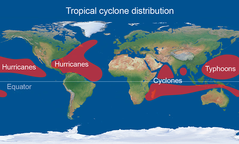 research topic the development and impact of tropical cyclones