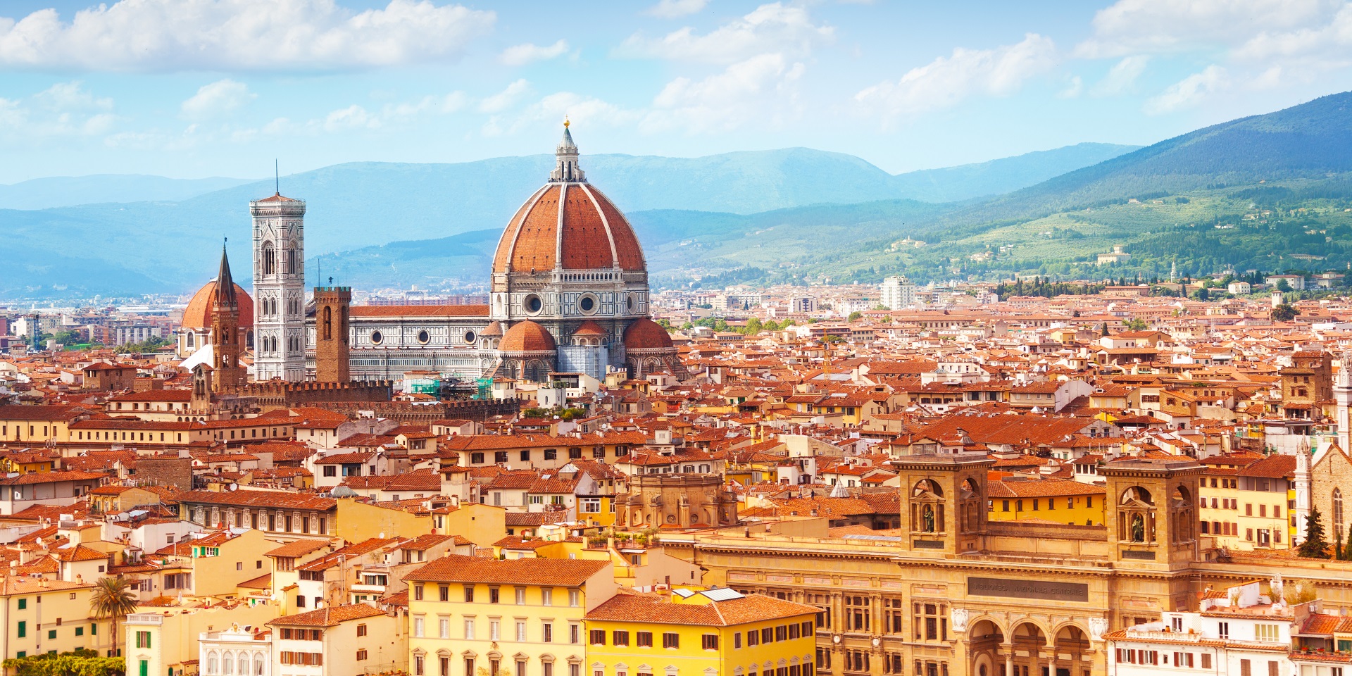 City skyline of Florence, Italy