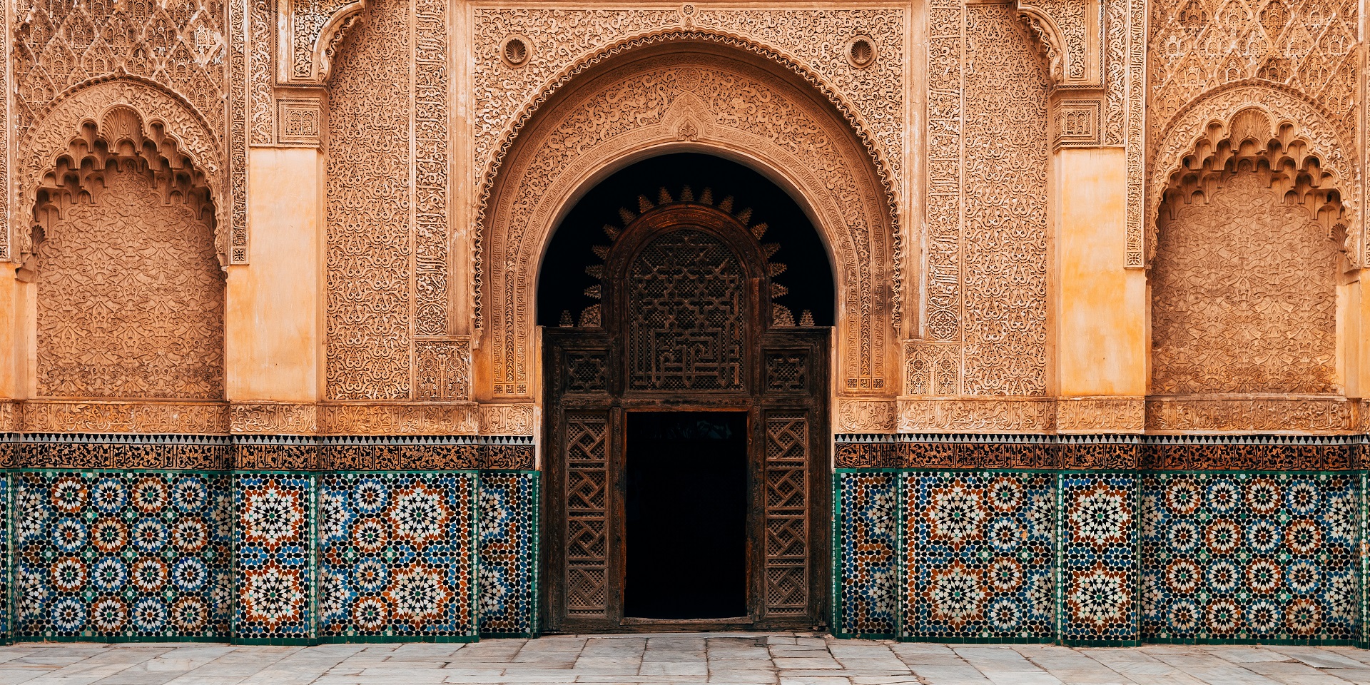 Courtyard in Marrakech, Morocco