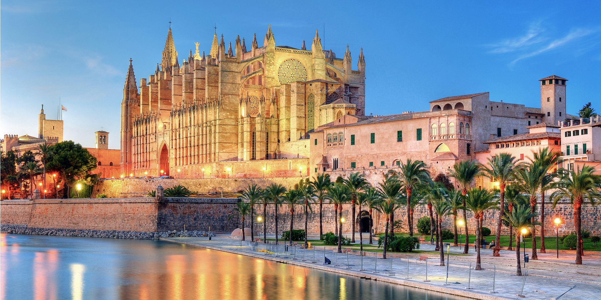 Palma Cathedral in Mallorca, Spain