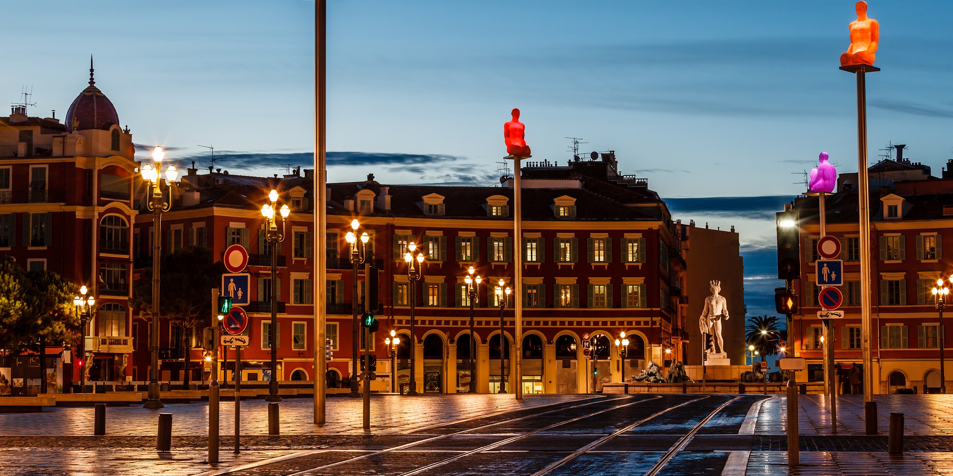 Place Massena in Nice, France