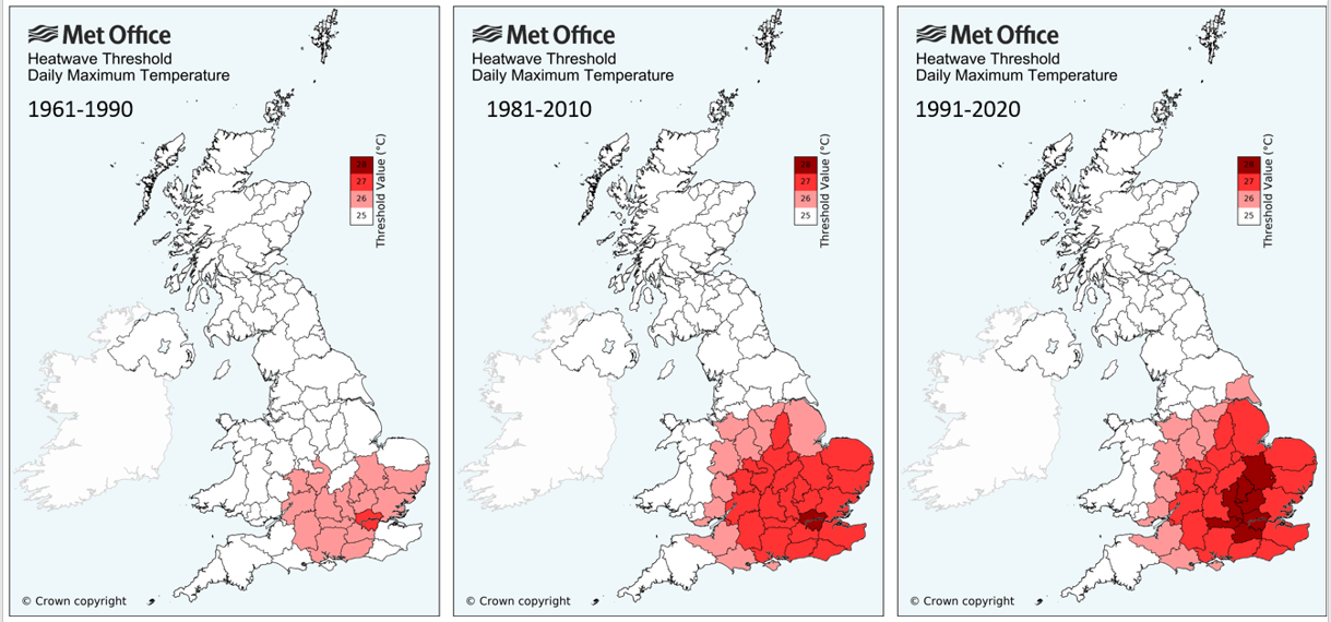 What is a heatwave? Met Office